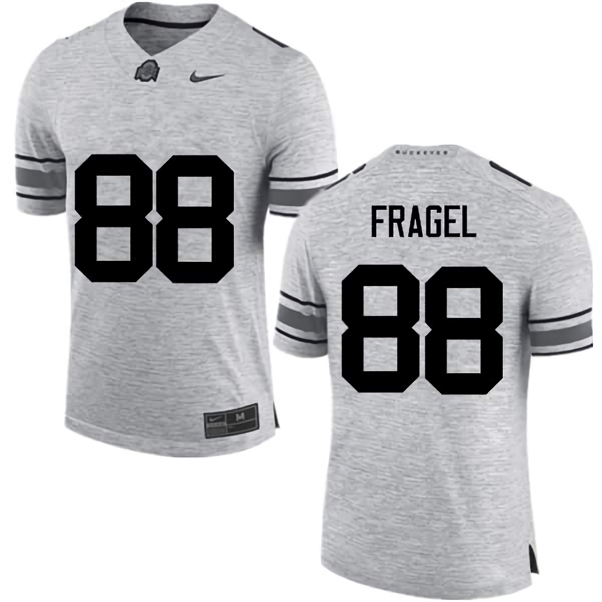 Reid Fragel Ohio State Buckeyes Men's NCAA #88 Nike Gray College Stitched Football Jersey YAE7656AC